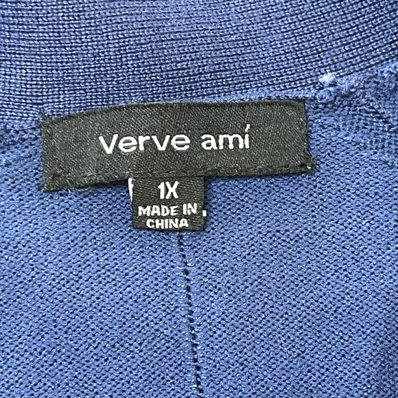 Verve Ami Navy Blue Cardigan - Picture 2 of 16